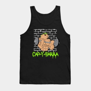 Bodybuilding and exercise Capybara Tank Top